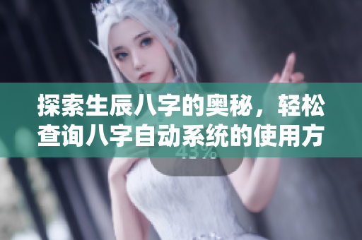 探索生辰八字的奥秘，轻松查询八字自动系统的使用方法