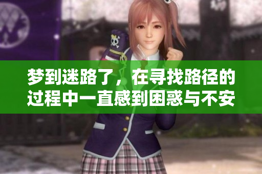 梦到迷路了，在寻找路径的过程中一直感到困惑与不安