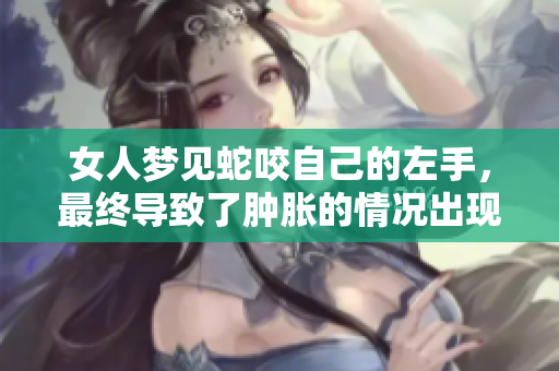 女人梦见蛇咬自己的左手，最终导致了肿胀的情况出现