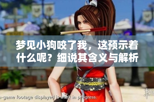 梦见小狗咬了我，这预示着什么呢？细说其含义与解析。