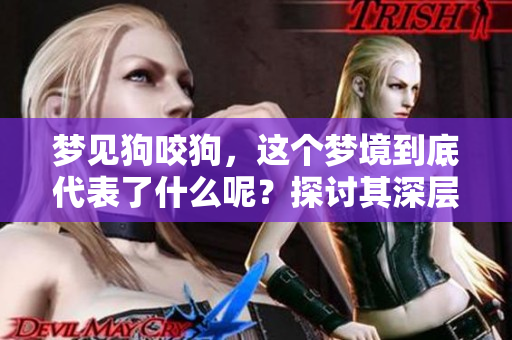 梦见狗咬狗，这个梦境到底代表了什么呢？探讨其深层含义与启示。
