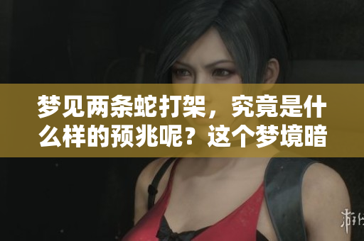 梦见两条蛇打架，究竟是什么样的预兆呢？这个梦境暗示了什么？