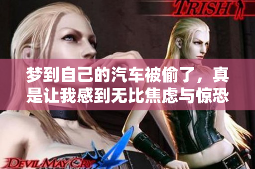 梦到自己的汽车被偷了，真是让我感到无比焦虑与惊恐的经历
