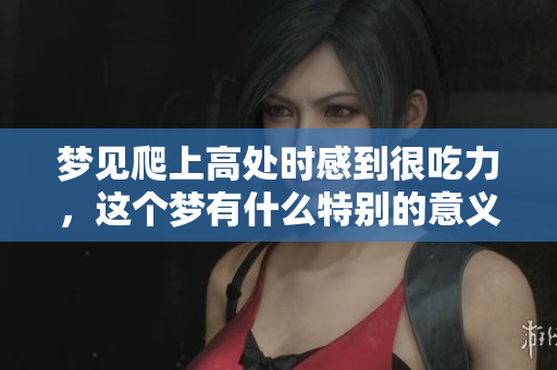 梦见爬上高处时感到很吃力，这个梦有什么特别的意义呢