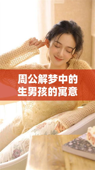 周公解梦中的生男孩的寓意与解析你知道吗