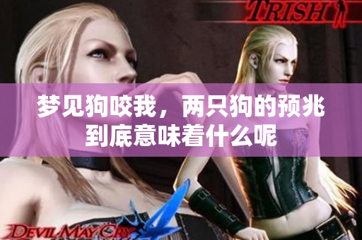 梦见狗咬我，两只狗的预兆到底意味着什么呢