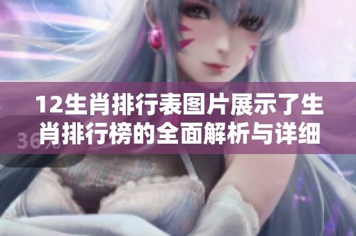 12生肖排行表图片展示了生肖排行榜的全面解析与详细介绍。