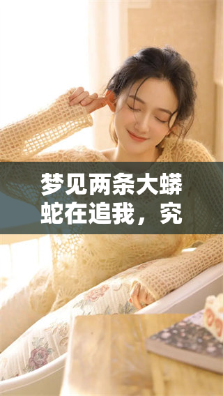 梦见两条大蟒蛇在追我，究竟预示着什么呢？这个梦境的含义值得深入探讨。