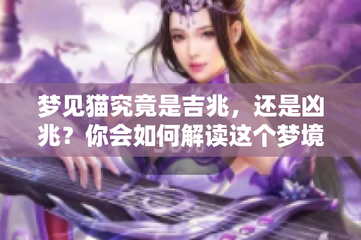 梦见猫究竟是吉兆，还是凶兆？你会如何解读这个梦境呢