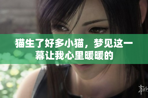 猫生了好多小猫，梦见这一幕让我心里暖暖的