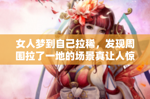 女人梦到自己拉稀，发现周围拉了一地的场景真让人惊讶