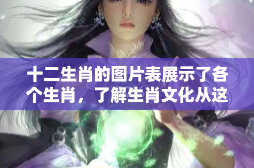 十二生肖的图片表展示了各个生肖，了解生肖文化从这里开始